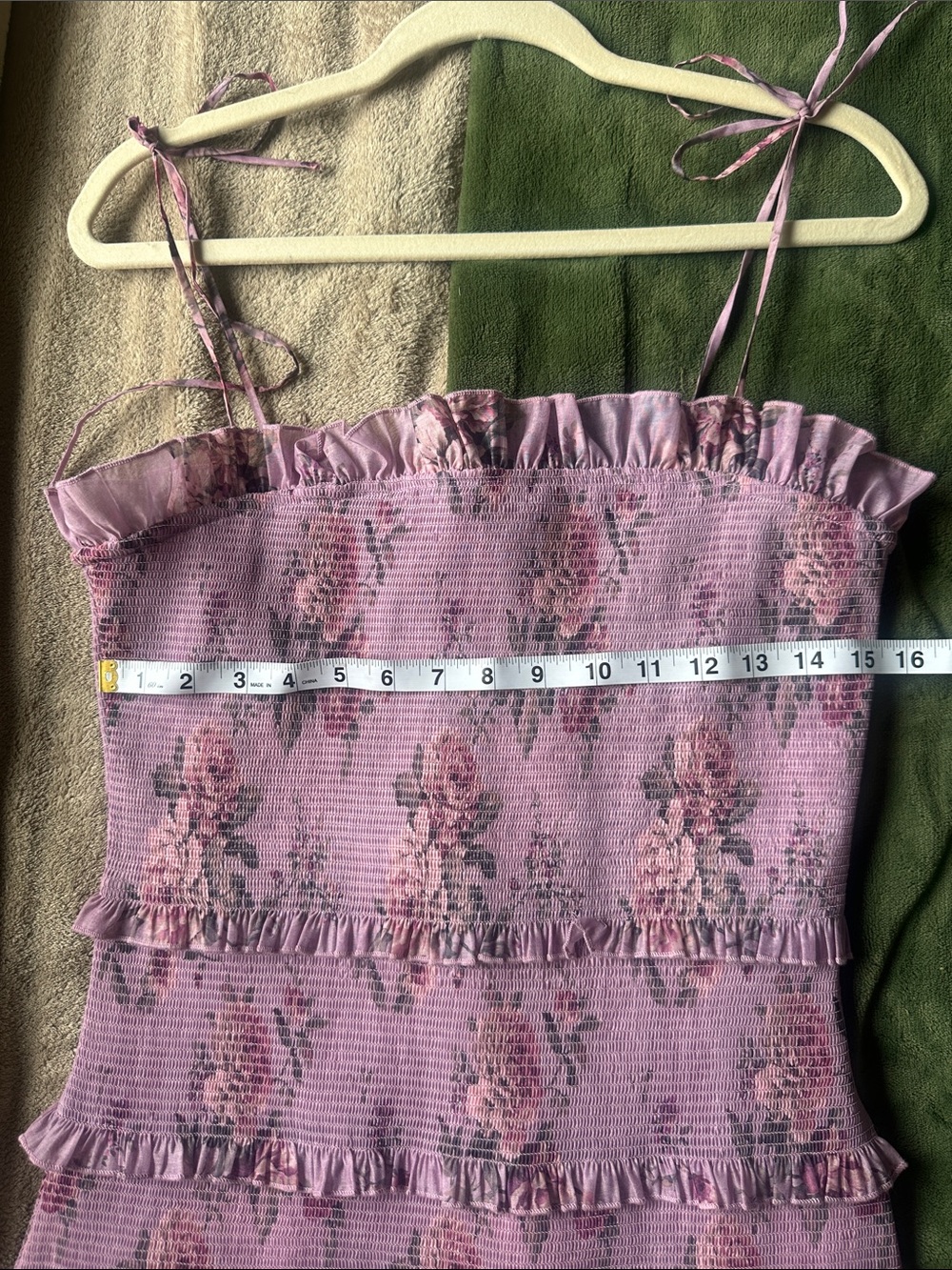 V. Chapman | Geranium Dress in Lilac Tapestry Rose wedding, prom, formal event - Picture 7 of 11